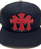 Chrome Hearts Red Cemetery Black Trucker
