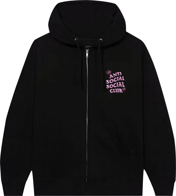 ASSC Coral Crush Black Zip Up