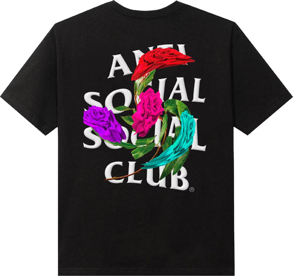 ASSC Flower Logo Black Tee