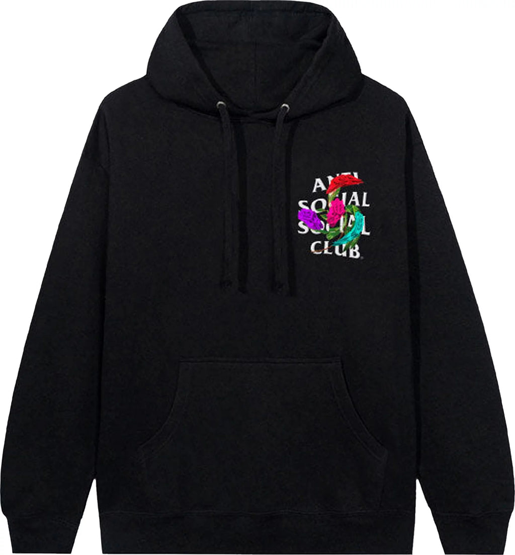 ASSC Flower Logo Black Hoodie Courtside Kicks