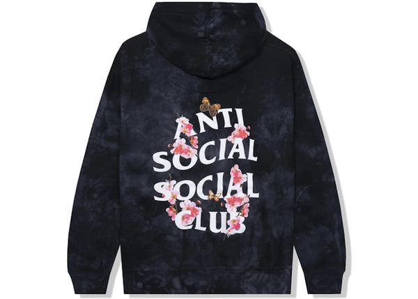 ASSC Kkoch Never Dies Black Tie Dye Hoodie