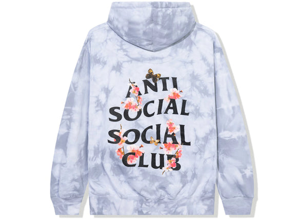 ASSC Kkoch Never Dies Grey Tie Dye Hoodie