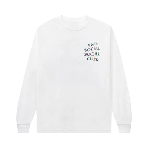 ASSC Picking Up The Pieces White Tee L/S