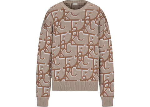 Cactus Jack Dior Knit Sweater Tan