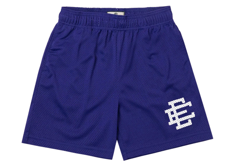 Eric Emanuel Purple White Basic Shorts