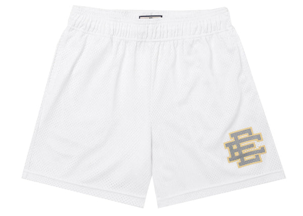 Eric Emanuel White/Silver Shorts