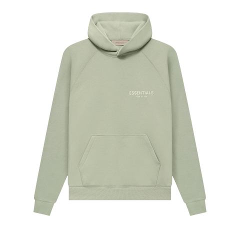 Essentials Chest Logo Seafoam Hoodie