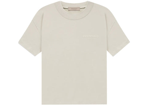 Essentials Chest Logo Wheat Tee