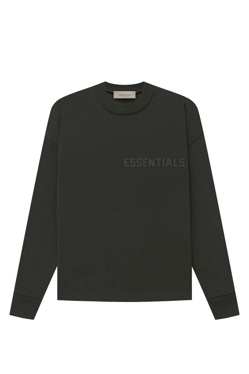 Essentials SS23 Off Black L/S