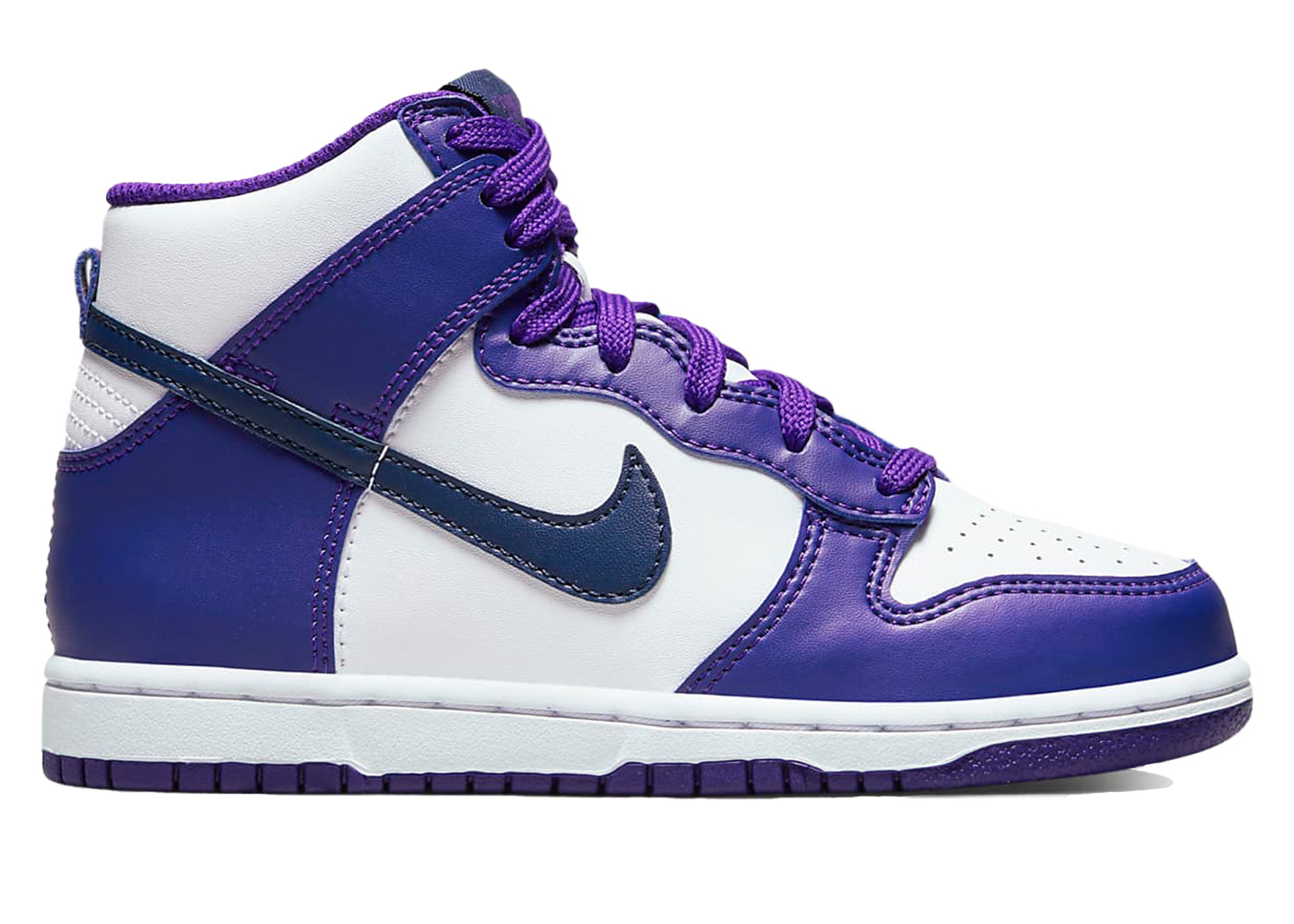 Electro Purple Dunk High – Courtside Kicks