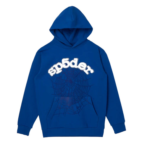 Sp5der TC55 Blue Hoodie