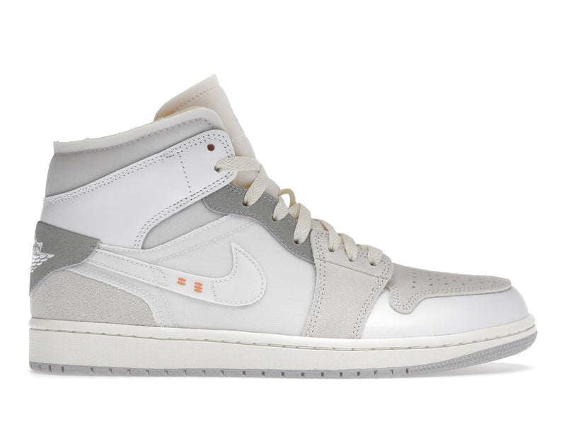 White Inside Out Jordan 1 Mid Craft SE