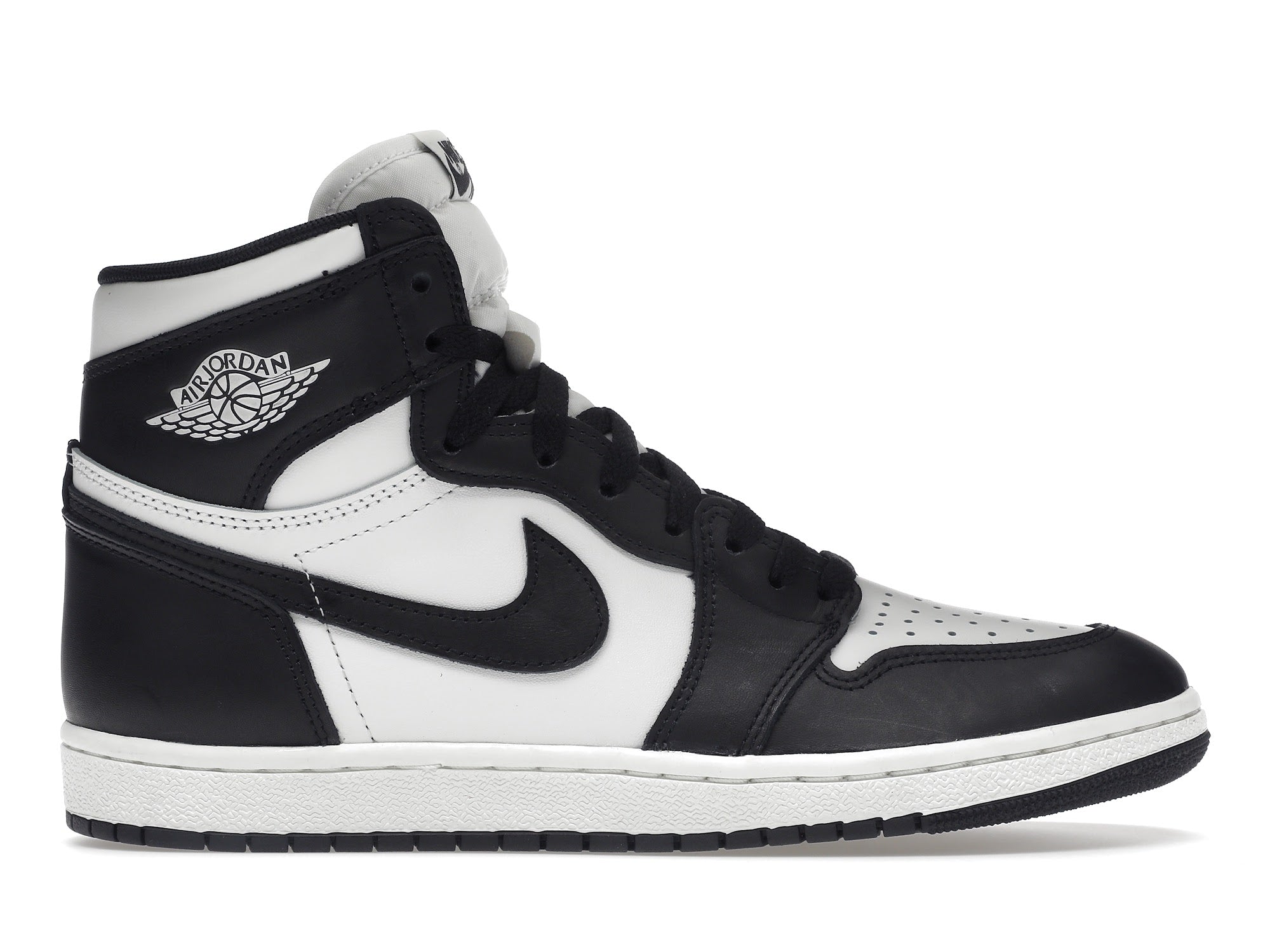 Black White 85 Jordan 1 High – Courtside Kicks