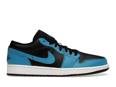 Laser Blue Black Jordan 1 Low