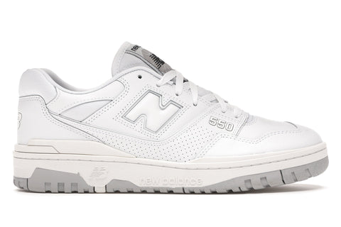 White Grey New Balance 550
