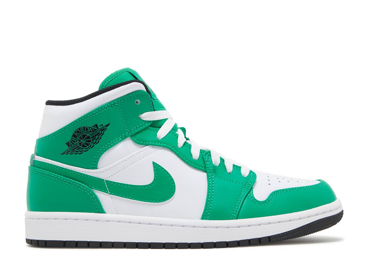 Lucky Green Jordan 1 Mid – Courtside Kicks