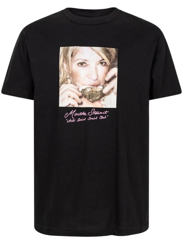 ASSC Martha Stuwart Oyster Black Tee