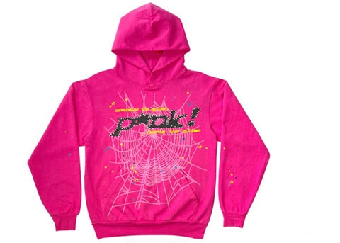 Sp5der P*nk Pink Hoodie