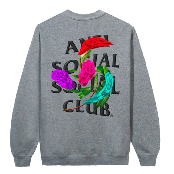 ASSC Flower Logo Grey Crewneck